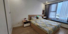 Căn hộ chung cư: Cho thuê căn hộ Res 11, DT 73m2, 2PN, NT cơ bản, giá 14tr/th.