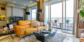 Căn hộ chung cư: 'Căn hộ đẹp nhất SARIMI' Cho thuê căn 2PN giá 1200$ NET view Cô