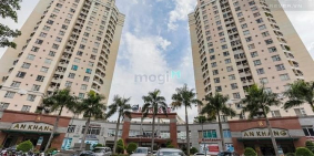 Căn hộ chung cư: Cho thuê chung cư An Khang, Quận 2. 3PN đủ nội thất. 17tr/tháng