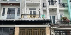 Nhà phố: Nhà mặt tiền Thạnh Xuân 43 _dt: 4x19m _ trệt 3 lầu 4pn 3wc Giá 12tr