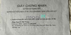 Bán đất nông, lâm nghiệp: Bán ĐẤT HẺM 23 HOÀNG VĂN THÁI, P Hoa Lư, Pleiku Gia La