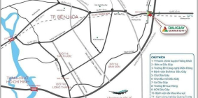 Bán đất nền dự án: Đất Nền Dầu Giây Chỉ Từ 16tr/m2 Full Thổ Cư Gần Sân Bay Long 