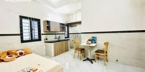 Căn hộ chung cư: Căn Hộ Studio Cao Cấp, Nội Thất Đầy Đủ, Ban Công Lớn Gần Cầu An
