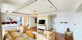 Căn hộ chung cư:  Cần cho thuê căn hộ 4PN Vinhomes Q1 full nội thất giá 100 tr