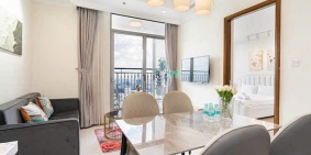 Căn hộ chung cư: Cho thuê 2Pn Vinhomes Central Park view pháo hoa diện tích 80m