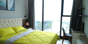 Căn hộ chung cư: Cho thuê 3PN vòng cung view Landmark đã trang bị đầy đủ nội th