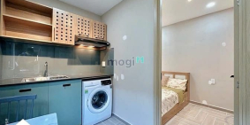 Căn hộ chung cư: Căn hộ chung cư mini 1 phòng ngủ full mới gần chợ Thái Bình