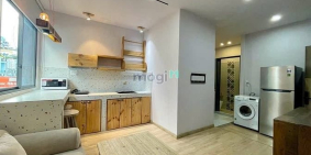 Căn hộ chung cư: Căn hộ chung cư mini 1 phòng ngủ cửa sổ thoáng gần Vòng xoay dâ