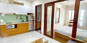 Căn hộ chung cư: Căn hộ chung cư mini 1 phòng ngủ hơn 40m2 cửa sổ ban công gần L