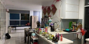 Căn hộ chung cư: Chung cư Coopmart Trường Chinh, P15, TB: 3p ngủ, 2wc, full NT, 