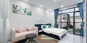 Căn hộ chung cư: Căn hộ 1 Phòng Ngủ - 1 Phòng Khách 45m2 BANCOL gần Cầu Kiệu Q3