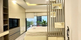 Căn hộ chung cư: Căn hộ STUDIO_40m2_BANCOL đầy đủ nội thất gần cầu Ông Lãnh Q1