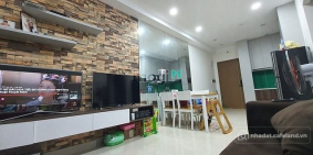 Căn hộ chung cư: Cho thuê căn hộ Richstar, DT 65m2, 2PN, Full nt, giá 10,5tr/thá