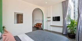 Căn hộ chung cư:  CHDV phòng ngủ tách biệt_cửa sổ thoáng_đường Võ Văn Tần quận 