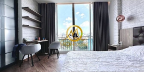 Cho Thuê Căn Hộ_1Br_65m2 River View_Gần Bờ Kè Gần Giáp Q1_Quận 3