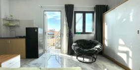 Căn hộ chung cư:  Studio TÁCH BẾP _ BALCONY _ THANG MÁY _ Chu Văn An Bình Thạn