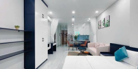 Nhà hàng - Khách sạn: 1PN mặt tiền Lý Chính Thắng Quận 3, thang máy giáp Tân Địn