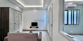 Nhà hàng - Khách sạn: Căn hộ 1pn 50m2 mặt tiền Bà Lê Chân Q1