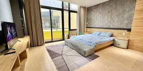 Nhà hàng - Khách sạn: Căn hộ 55m2 1pn mặt tiền Đặng Dung Q1