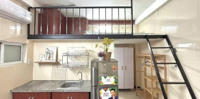 Nhà hàng - Khách sạn: Căn Hộ Có Gác Full Nội Thất Ngay Cống Quỳnh Quận 1 giá rẻ 