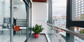 Nhà hàng - Khách sạn: Căn hộ 50m2 1pn mặt tiền Lý Chính Thắng - Q3