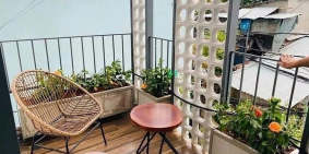 Nhà hàng - Khách sạn: Khai trương căn hộ 35m2 full nội thất tiểu cảnh sân vườn 3