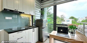 Nhà hàng - Khách sạn: Cho thuê căn hộ mới 100% ban công rộng 35m2 tại Trường Sa 