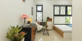 Nhà hàng - Khách sạn: Cho thuê căn hộ Studio 30m2 nội thất xinh xinh Vũ Huy Tấn 