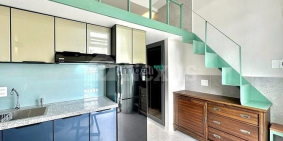 Nhà hàng - Khách sạn: Duplex bancol giá rẻ full nội thất gần KCX Tân Thuận Ufm t