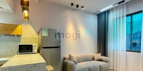 Nhà hàng - Khách sạn: Căn hộ 1PN mới xây full nội thất bancon Trần Văn Đang, Hồ 