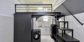 Nhà hàng - Khách sạn: Căn hộ Mini gác cao 2m cửa sổ thoáng ngay Lotte Quận 7, Fu