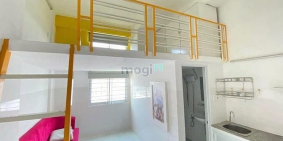 Nhà hàng - Khách sạn: Duplex gác cao cửa sổ thoáng đầy đủ nội thất ngay UFM cửa 