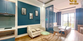 Nhà hàng - Khách sạn: Căn hộ bancon cửa sổ lớn full nội thất KDC Trung Sơn