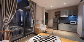 Nhà hàng - Khách sạn: Studio hàng hiếm_decor đẹp_cửa sổ thoáng_trung tâm Bình Th