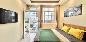 Nhà hàng - Khách sạn: Căn hộ Studio bancong _ SẴN nội thất, giá tốt gần cầu LÊ V