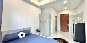 Nhà hàng - Khách sạn: Căn hộ STUDIO BAN CÔNG đầy đủ nội thất Ngay Trung Tâm Quận