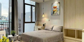 Nhà hàng - Khách sạn: Căn hộ Stuido cửa sổ_ Full nt cao cấp_ nguyễn cửu vân, Bìn