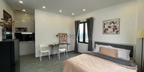 Nhà hàng - Khách sạn: Căn Hộ 1PN Tách bếp, Ban công gần Khu Sân Bay , Khu Đồng N