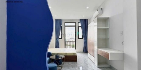  Cho thuê căn hộ 1PN ban công đón nắng mới 100% ngay CV Lê Thị Riêng