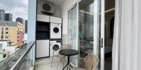 Nhà hàng - Khách sạn: Studio tách bếp máy giặt sấy riêng ban công view đẹp gần c