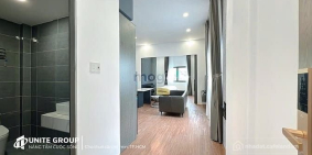 Nhà hàng - Khách sạn:  Cho thuê căn 1PN ban công full nội thất an ninh ngay UEH