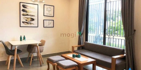 Nhà hàng - Khách sạn: Căn hộ studio full nội thất gỗ ấm cúng gần cầu Thị Nghè vi