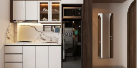 Nhà hàng - Khách sạn: Duplex trần cao full nội thất gỗ cao cấp có ban công máy g