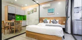 Nhà hàng - Khách sạn: Cho thuê căn hộ An Thượng 4 - 2 phòng ngủ - 13tr5/ tháng