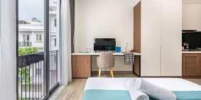 Nhà hàng - Khách sạn: Căn Hộ Cao Cấp - Bancol Siêu Thoáng   Ngay Sân Bay - Hoàng