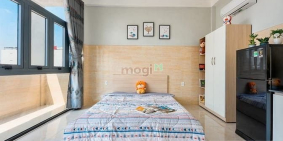 Nhà hàng - Khách sạn: Căn hộ rộng 40m2 bancol full NT ngay mặt tiền đường-Kế bên