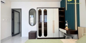 Nhà hàng - Khách sạn: Cho thuê căn hộ 1 phòng ngủ tách bếp ban công tại đường Bù