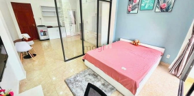 Nhà hàng - Khách sạn: Thuê ngay 1PN ban công 45m2 Tại Chu văn an gần Trường ĐH N