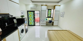 Nhà hàng - Khách sạn: Cho thuê CCMN Ngã Tư Sở FULL đồ - Máy giặt riêng - Ban côn