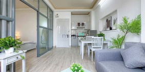 Nhà hàng - Khách sạn: 1PN BAN CÔNG 60m2  FULL NỘI THẤT Gần Phú Mỹ Hưng , Coop Ma